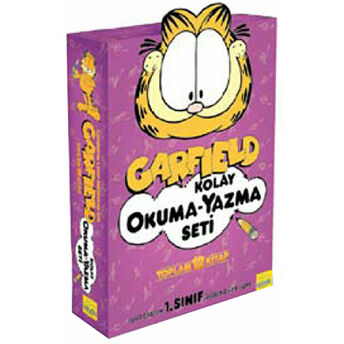 Garfield Kolay Okuma - Yazma Seti (8 Kitap Takım) Kolektif