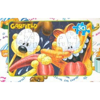 Garfield Puzzle Gülen - 50 Parça Kolektif