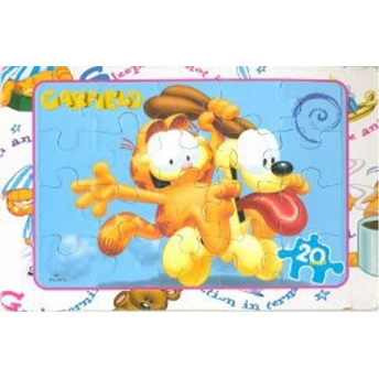 Garfield Puzzle Odie - 20 Parça Kolektif