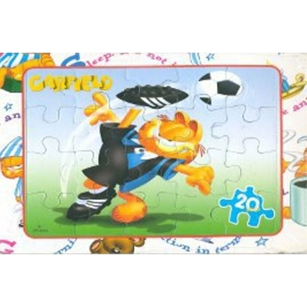 Garfield Puzzle Spor - 20 Parça Kolektif