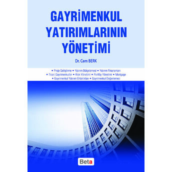 Gayrimenkul Yatırımlarının Yönetimi Cem Berk