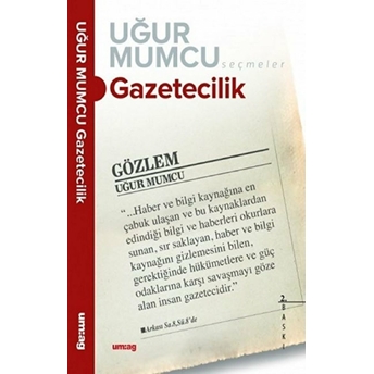 Gazetecilik Uğur Mumcu