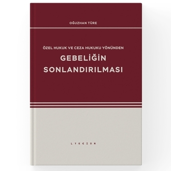 Gebeliğin Sonlandırılması Oğuzhan Türe