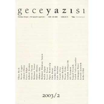 Geceyazısı 2003 - 2 Kolektif