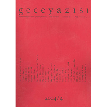 Geceyazısı 2004 - 4 Kolektif