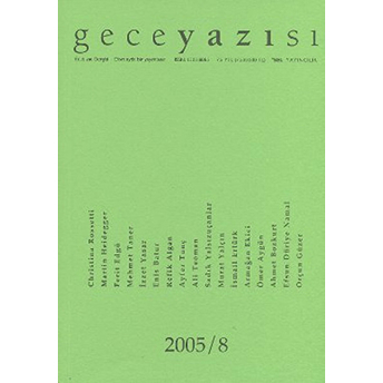 Geceyazısı 2005 - 8 Kolektif