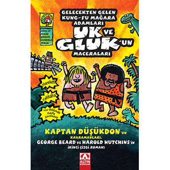 Gelecekten Gelen Kung-Fu Mağara Adamları Uk Ve Glukun Maceraları Dav Pilkey