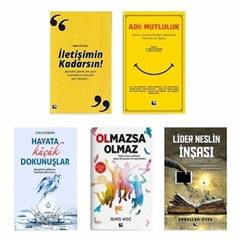 Gelişim Seti - 5 Kitap Takım Osman Fatih Cengiz, Gülbeniz Akduman, Gülnaz Karahan, Ilyas Altunkaya, Idris Koç, Abdullah Özen