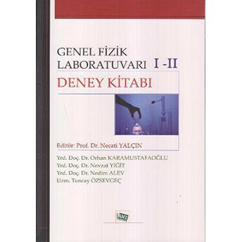 Genel Fizik Laboratuvarı 1-2 Deney Kitabı Nedim Alev