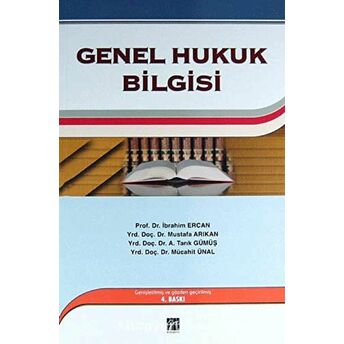 Genel Hukuk Bilgisi A.tarık Gümüş