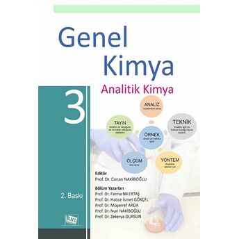 Genel Kimya 3 Analitik Kimya Fatma Nil Ertaş