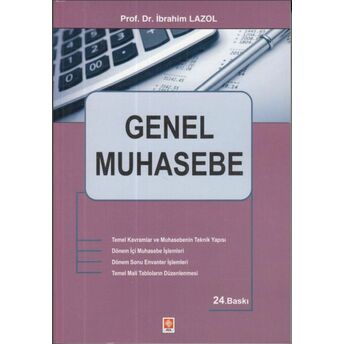 Genel Muhasebe 24. Baskı Ibrahim Lazol