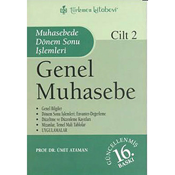 Genel Muhasebe Cilt: 2