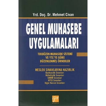 Genel Muhasebe Uygulamaları