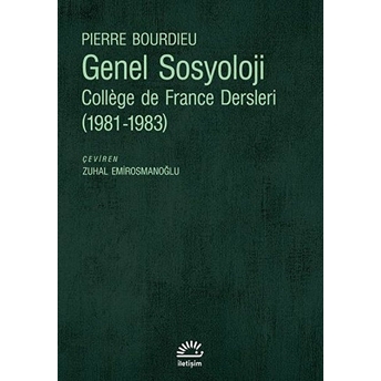 Genel Sosyoloji Pierre Bourdieu