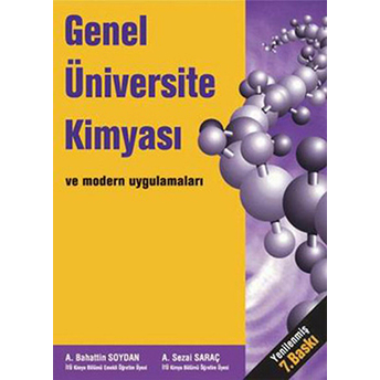 Genel Üniversite Kimyası Ve Modern Uygulamaları Bahattin Soydan