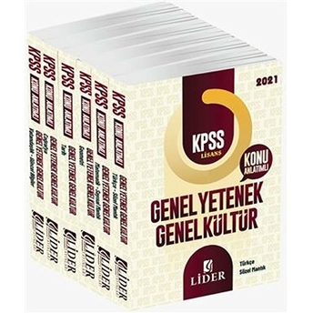 Genel Yetenek-Genel Kültür Lisans 6 Li Modül Konu Anlatımı Kolektif