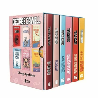 George Orwell Kitapları Seti (6 Kitap Takım) George Orwell