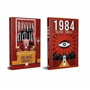 George Orwell Seti (2 Kitap Takım) George Orwell