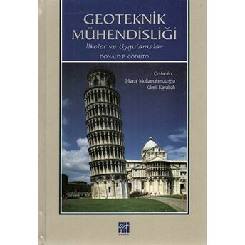 Geoteknik Mühendisliği Ciltli Donald P. Coduto