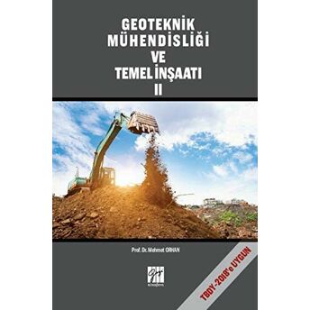 Geoteknik Mühendisliği Ve Temel Inşaat 2 Mehmet Orhan