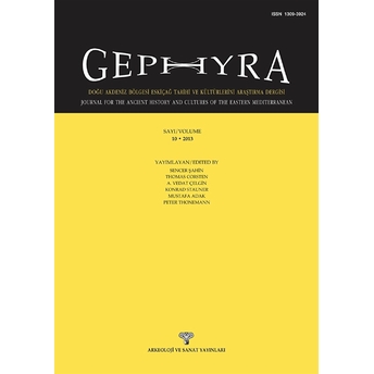 Gephyra Sayı 10 / Volume 10 - 2013 Kolektif