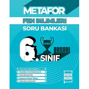 Gerçek Başarı 6. Sınıf Fen Bilimleri Metafor Soru Bankası