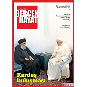 Gerçek Hayat Dergisi 15-21 Sayı: 1061 Mart 2021 Kolektif