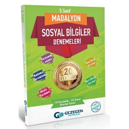 Gezegen 5 Sınıf Sosyal Bilgiler Madalyon Denemeleri