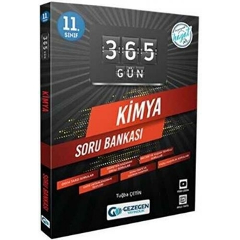 Gezegen Yayıncılık 11. Sınıf 365 Gün Kimya Soru Bankası Komisyon