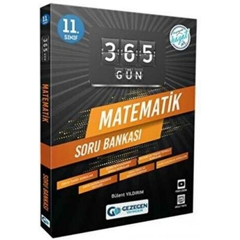 Gezegen Yayıncılık 11. Sınıf 365 Gün Matematik Soru Bankası Komisyon