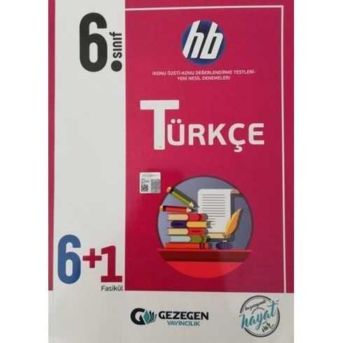 Gezegen Yayıncılık 6. Sınıf Türkçe 6+1