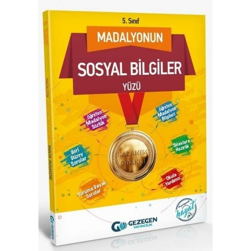 Gezegen Yayınları 5. Sınıf Madalyonun Sosyal Bilgiler Yüzü