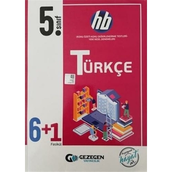 Gezegen Yayınları 5. Sınıf Türkçe 6 1 Hb Komisyon