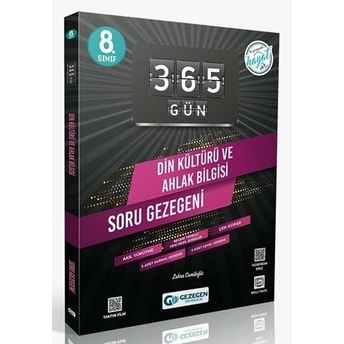 Gezegen Yayınları 8. Sınıf Din Kültürü Ve Ahlak Bilgisi 365 Gün Soru Gezegeni Komisyon