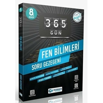 Gezegen Yayınları 8. Sınıf Fen Bilimleri 365 Gün Soru Gezegeni Komisyon