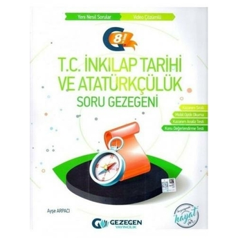 Gezegen Yayınları 8. Sınıf Lgs Tc Inkılap Tarihi Ve Atatürkçülük Soru Gezegeni Soru Bankası Komisyon