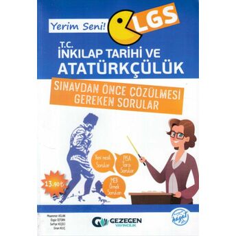 Gezegen Yerim Seni Lgs Inkılap Tarihi Ve Atatürkçülük (Yeni) Kolektif