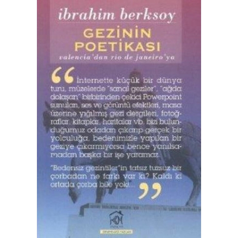 Gezinin Poetikası Ibrahim Berksoy