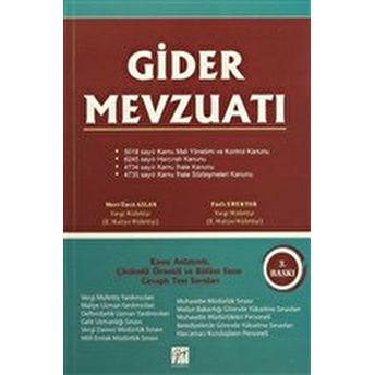 Gider Mevzuatı Fazlı Emektar