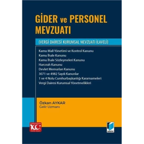 Gider Ve Personel Mevzuatı Özkan Aykar