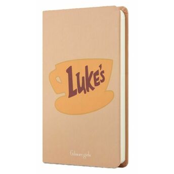 Gilmore Girls Sert Kapak Mini Defter Lukes Kahverengi