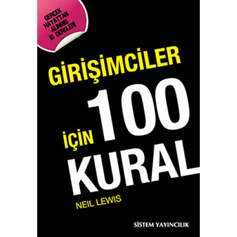 Girişimciler Için 100 Kural Neil Lewis