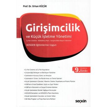 Girişimcilik Ve Küçük Işletme Yönetimi Orhan Küçük