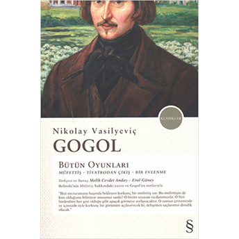 Gogol : Bütün Oyunları-Nikolay Vasilyeviç Gogol