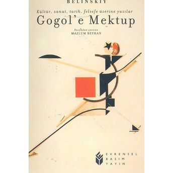 Gogol'e Mektup Vissarion Grigoryeviç Belinski