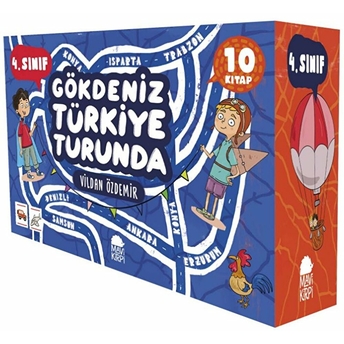 Gökdeniz Türkiye Turunda 10 Kitap Set Vildan Özdemir