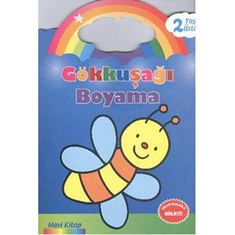 Gökkuşağı Boyama Mavi Kitap Kolektif