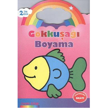 Gökkuşağı Boyama Pembe Kitap Kolektif