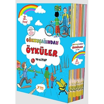 Gökkuşağından Öyküler 3. Sınıflar Için 10 Kitap Set